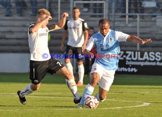 2. Bundesliga SV Sandhausen - TSV 1860 München Hardtwaldstadion Sandhausen 23.09.2014 (© Siegfried Lörz)