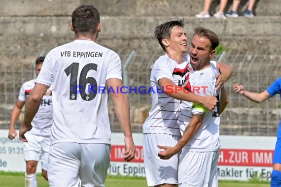 BFV Rothaus Pokal  2021/22 VfB Eppingen vs TSG 1862/09 Weinheim (© Siegfried Lörz)