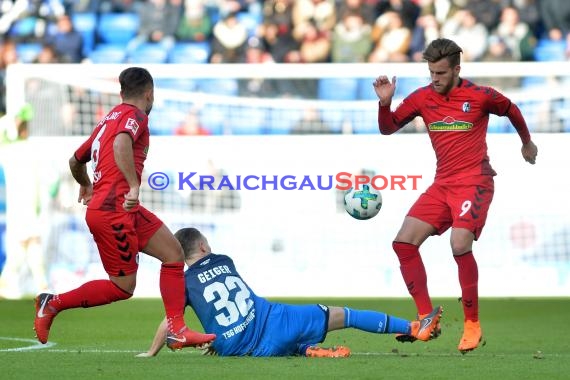 1.BL - 17/18 - TSG 1899 Hoffenheim vs. SC Freiburg (© Kraichgausport / Loerz)