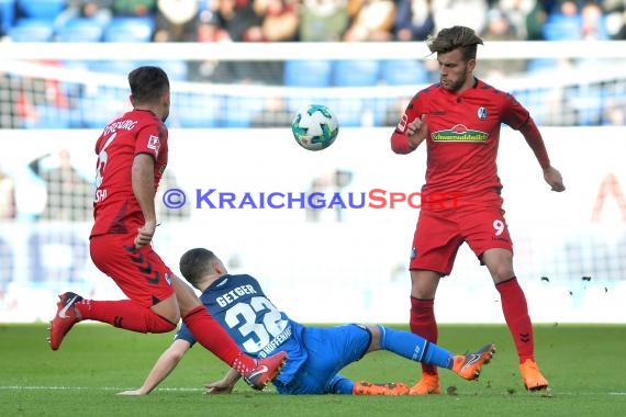 1.BL - 17/18 - TSG 1899 Hoffenheim vs. SC Freiburg (© Kraichgausport / Loerz)