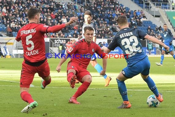 1.BL - 17/18 - TSG 1899 Hoffenheim vs. SC Freiburg (© Kraichgausport / Loerz)