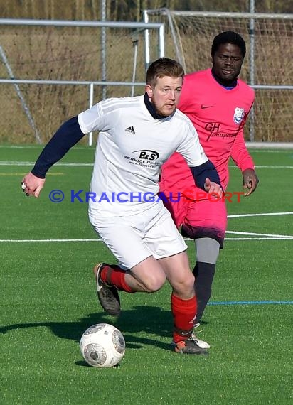 Kreisklasse A Sinsheim FC Weiler vs SV Rohrbach-2 25.02.2017 (© Siegfried Lörz)