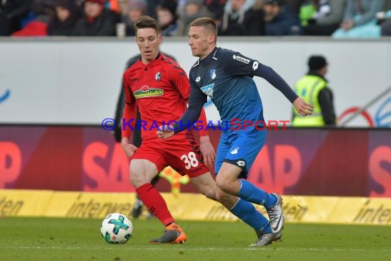 1.BL - 17/18 - TSG 1899 Hoffenheim vs. SC Freiburg (© Kraichgausport / Loerz)