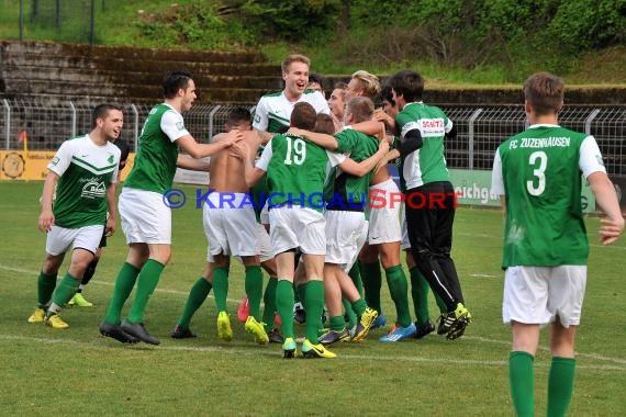 Landesliga Rhein Neckar VfB Eppingen vs FC Zuzenhausen 30.05.2015 (© Siegfried)