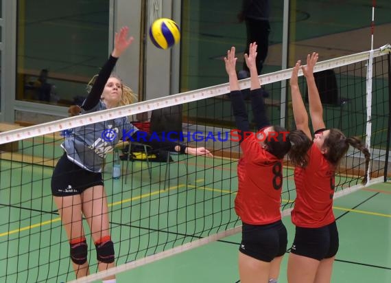 Volleyball Damen Oberliga SV Sinsheim-2 vs SSC Karlsruhe (© Siegfried Lörz)