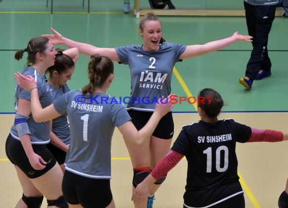 Volleyball Damen Oberliga SV Sinsheim-2 vs SSC Karlsruhe (© Siegfried Lörz)