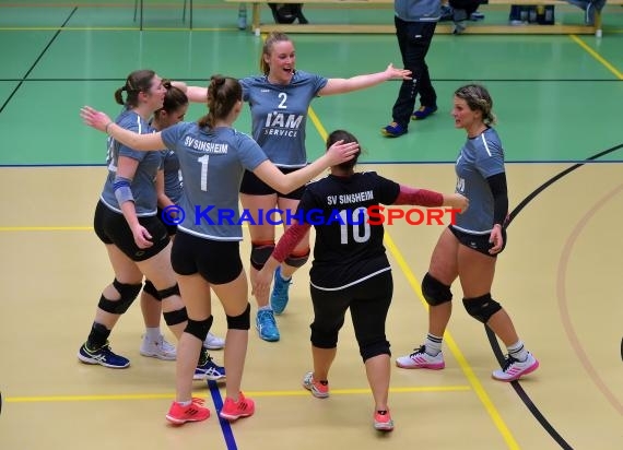 Volleyball Damen Oberliga SV Sinsheim-2 vs SSC Karlsruhe (© Siegfried Lörz)