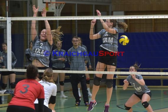 Volleyball Damen Oberliga SV Sinsheim-2 vs SSC Karlsruhe (© Siegfried Lörz)