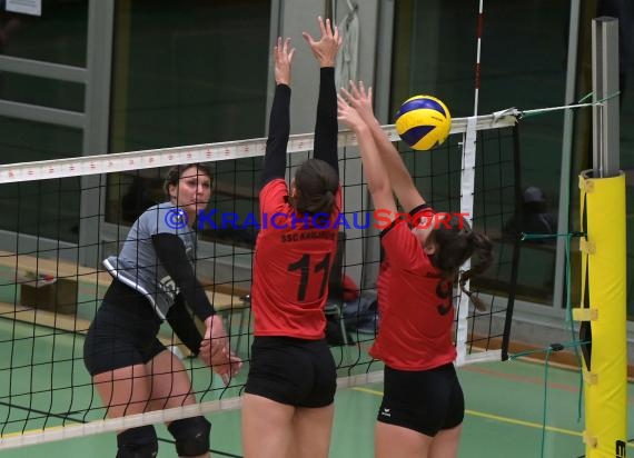 Volleyball Damen Oberliga SV Sinsheim-2 vs SSC Karlsruhe (© Siegfried Lörz)