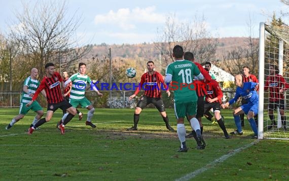 19/20 Verbandsliga Nordbaden FC Zuzenhausen vs SpVgg Neckarelz (© Siegfried Lörz)