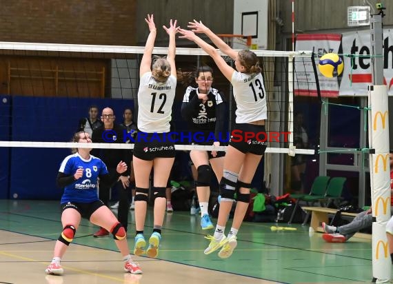 Volleyball Damen 3. Liga Süd SV Sinsheim gegen SV KA-Beiertheim  (© Siegfried)