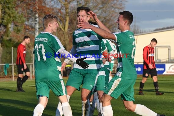 19/20 Verbandsliga Nordbaden FC Zuzenhausen vs SpVgg Neckarelz (© Siegfried Lörz)