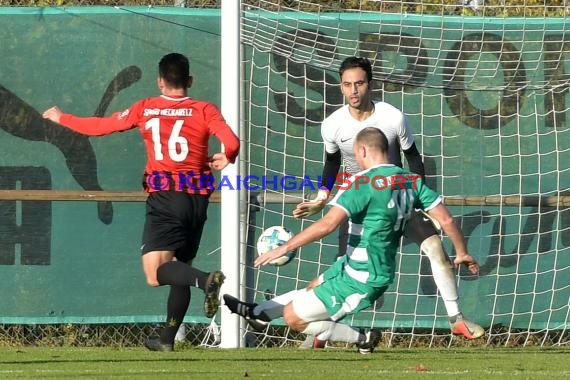 19/20 Verbandsliga Nordbaden FC Zuzenhausen vs SpVgg Neckarelz (© Siegfried Lörz)