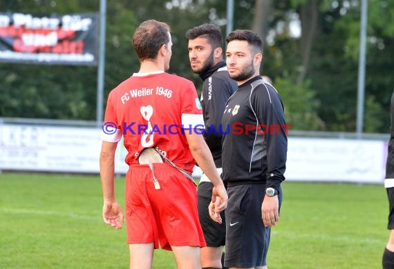 Kreisklasse B1 Sinsheim FC Weiler vs SV Sinsheim02.10.2016 (© Siegfried)