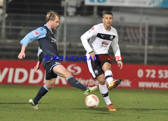 25. Spieltag 2.Bundesliga SV Sandhausen gegen TSV 1860 München 08.03.2013 (© Siegfried Lörz)