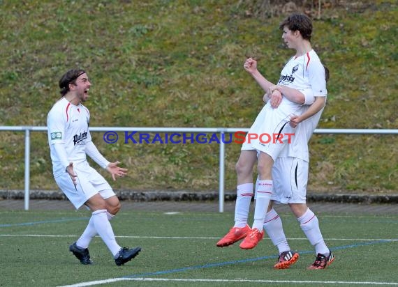 VfB Eppingen gegen SG 05 Wiesenbach 28.02.2015 Landesliga Rhein Neckar  (© Siegfried)