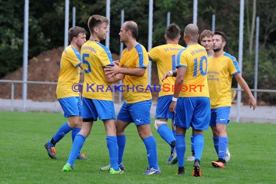 Kreisklasse B1 Sinsheim SV Hilsbach vs SV Gemmingen 01.10.2016 (© Siegfried)