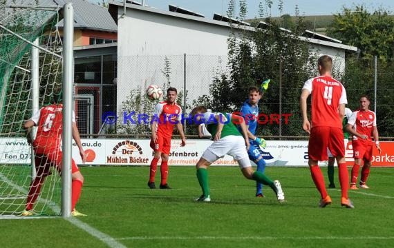 FC Zuzenhausen gegen FC St. Ilgen 28.09.2014 Landesliga Rhein-Neckar (© Siegfried)