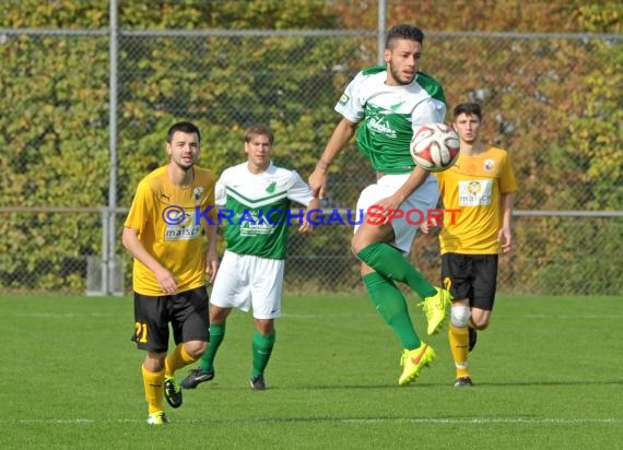 Landesliga Rhein Neckar FC Zuzenhausen gegen DJK/FC Ziegelhausen/Peterstal 12.10.2014 (© Siegfried)