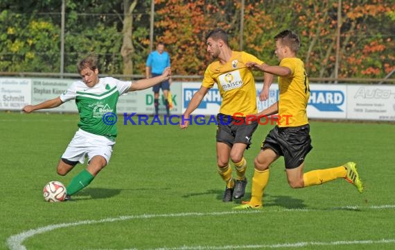 Landesliga Rhein Neckar FC Zuzenhausen gegen DJK/FC Ziegelhausen/Peterstal 12.10.2014 (© Siegfried)