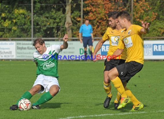 Landesliga Rhein Neckar FC Zuzenhausen gegen DJK/FC Ziegelhausen/Peterstal 12.10.2014 (© Siegfried)