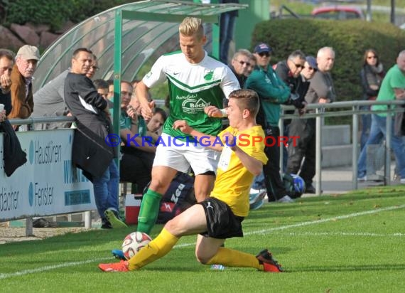 Landesliga Rhein Neckar FC Zuzenhausen gegen DJK/FC Ziegelhausen/Peterstal 12.10.2014 (© Siegfried)