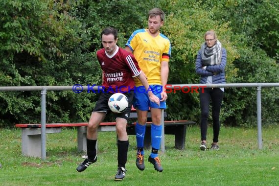 Kreisklasse B1 Sinsheim SV Hilsbach vs SV Gemmingen 01.10.2016 (© Siegfried)