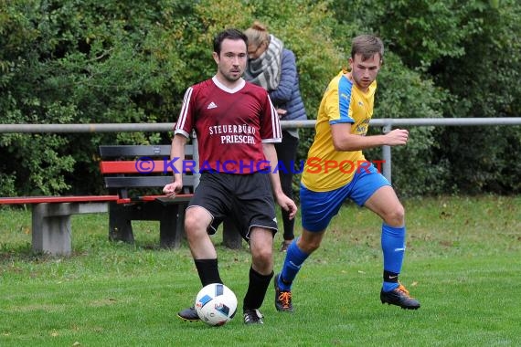 Kreisklasse B1 Sinsheim SV Hilsbach vs SV Gemmingen 01.10.2016 (© Siegfried)