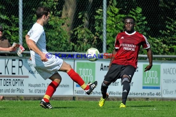 Kreisklasse B1 Sinsheim FC Weiler vs FC Berwangen 28.08.2016 (© Siegfried Lörz)