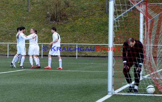 VfB Eppingen gegen SG 05 Wiesenbach 28.02.2015 Landesliga Rhein Neckar  (© Siegfried)