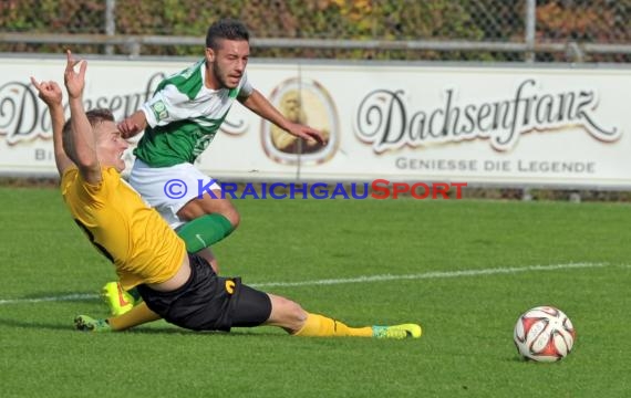 Landesliga Rhein Neckar FC Zuzenhausen gegen DJK/FC Ziegelhausen/Peterstal 12.10.2014 (© Siegfried)