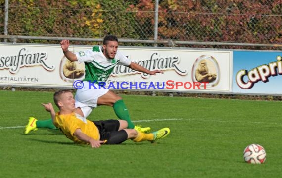 Landesliga Rhein Neckar FC Zuzenhausen gegen DJK/FC Ziegelhausen/Peterstal 12.10.2014 (© Siegfried)