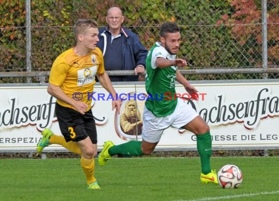 Landesliga Rhein Neckar FC Zuzenhausen gegen DJK/FC Ziegelhausen/Peterstal 12.10.2014 (© Siegfried)