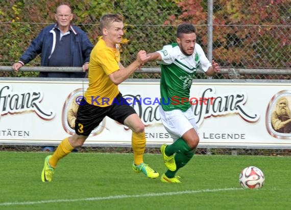 Landesliga Rhein Neckar FC Zuzenhausen gegen DJK/FC Ziegelhausen/Peterstal 12.10.2014 (© Siegfried)