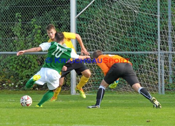 Landesliga Rhein Neckar FC Zuzenhausen gegen DJK/FC Ziegelhausen/Peterstal 12.10.2014 (© Siegfried)