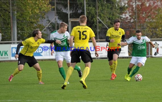 Landesliga Rhein Neckar FC Zuzenhausen gegen VfB St. Leon 25.10.2014 (© Siegfried)