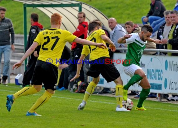 Landesliga Rhein Neckar FC Zuzenhausen gegen VfB St. Leon 25.10.2014 (© Siegfried)