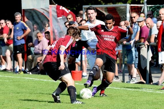 Kreisklasse B1 Sinsheim FC Weiler vs FC Berwangen 28.08.2016 (© Siegfried Lörz)