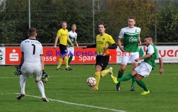 Landesliga Rhein Neckar FC Zuzenhausen gegen VfB St. Leon 25.10.2014 (© Siegfried)