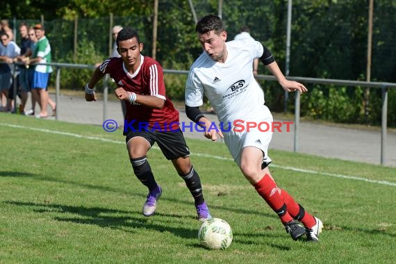 Kreisklasse B1 Sinsheim FC Weiler vs FC Berwangen 28.08.2016 (© Siegfried Lörz)