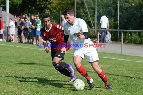 Kreisklasse B1 Sinsheim FC Weiler vs FC Berwangen 28.08.2016 (© Siegfried Lörz)