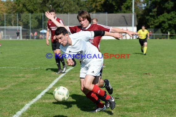 Kreisklasse B1 Sinsheim FC Weiler vs FC Berwangen 28.08.2016 (© Siegfried Lörz)