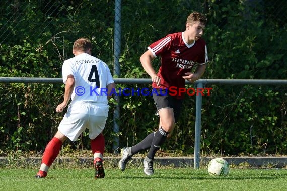 Kreisklasse B1 Sinsheim FC Weiler vs FC Berwangen 28.08.2016 (© Siegfried Lörz)