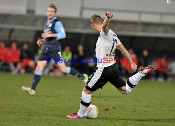 25. Spieltag 2.Bundesliga SV Sandhausen gegen TSV 1860 München 08.03.2013 (© Siegfried Lörz)