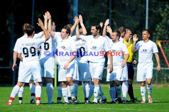 Kreisklasse B1 Sinsheim FC Weiler vs FC Berwangen 28.08.2016 (© Siegfried Lörz)