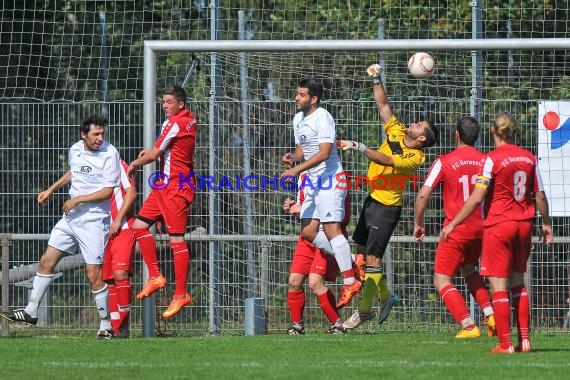 Kreisklasse B1 Sinsheim FC Weiler vs FC Berwangen 28.08.2016 (© Siegfried Lörz)