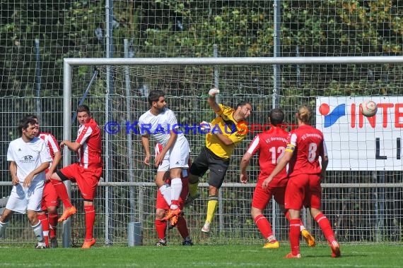 Kreisklasse B1 Sinsheim FC Weiler vs FC Berwangen 28.08.2016 (© Siegfried Lörz)