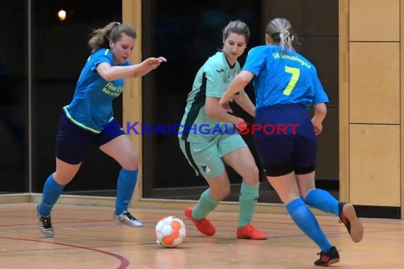 Badische Futsal Meisterschaften der Frauen - Qualifikationsturnier in Gemmingen 25.01.2020 (© Siegfried Lörz)