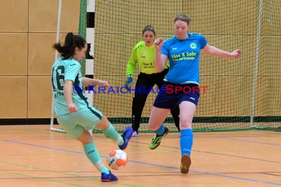 Badische Futsal Meisterschaften der Frauen - Qualifikationsturnier in Gemmingen 25.01.2020 (© Siegfried Lörz)