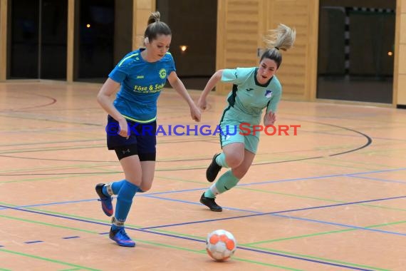 Badische Futsal Meisterschaften der Frauen - Qualifikationsturnier in Gemmingen 25.01.2020 (© Siegfried Lörz)